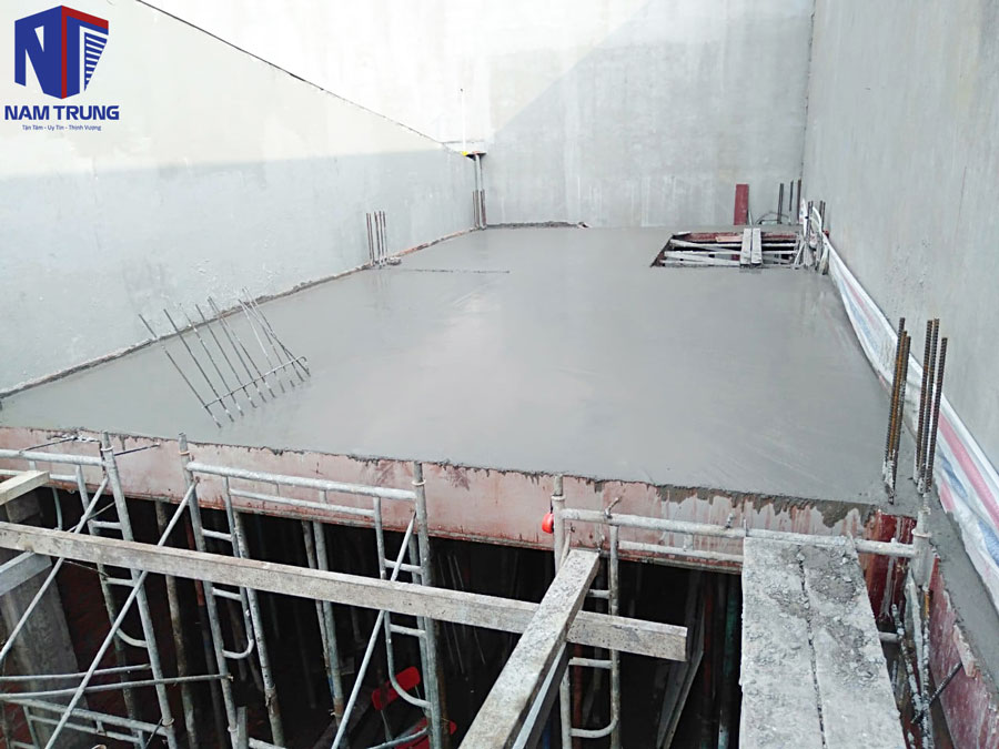 Xây nhà phố 5 tầng nhà chị Thảo ở Bình Dương