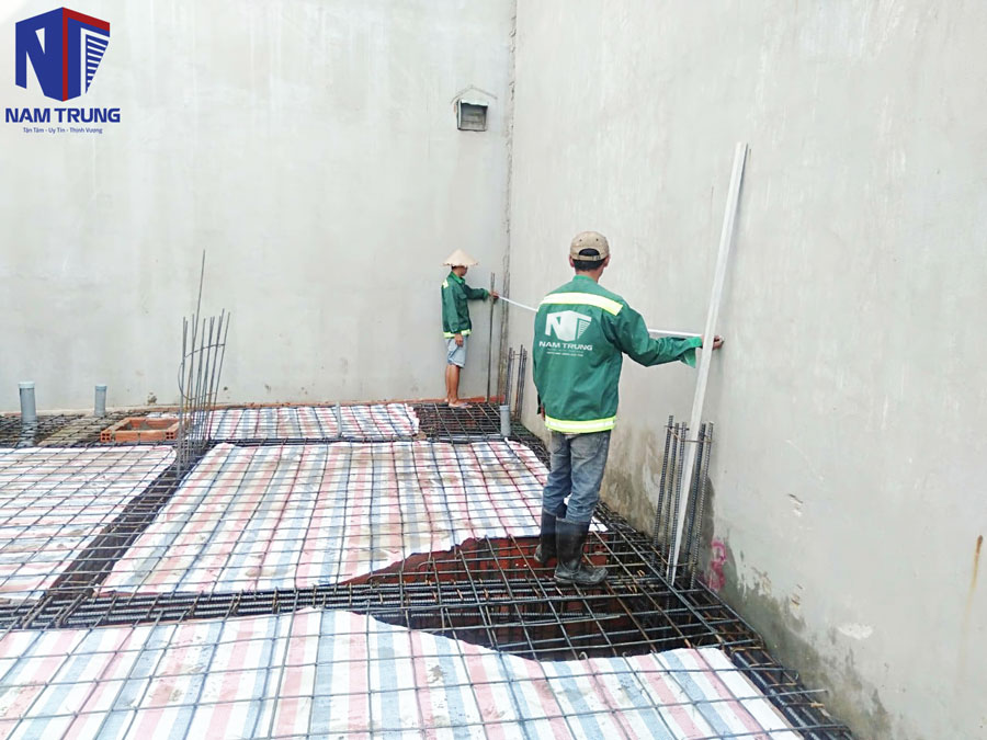 Xây nhà phố 5 tầng nhà chị Thảo ở Bình Dương