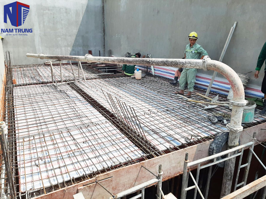 Xây nhà phố 5 tầng nhà chị Thảo ở Bình Dương