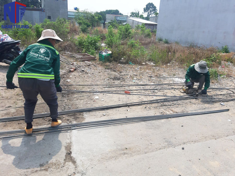 Thi công xây dựng nhà phố 3 tầng nhà chị Liễu ở Hóc Môn
