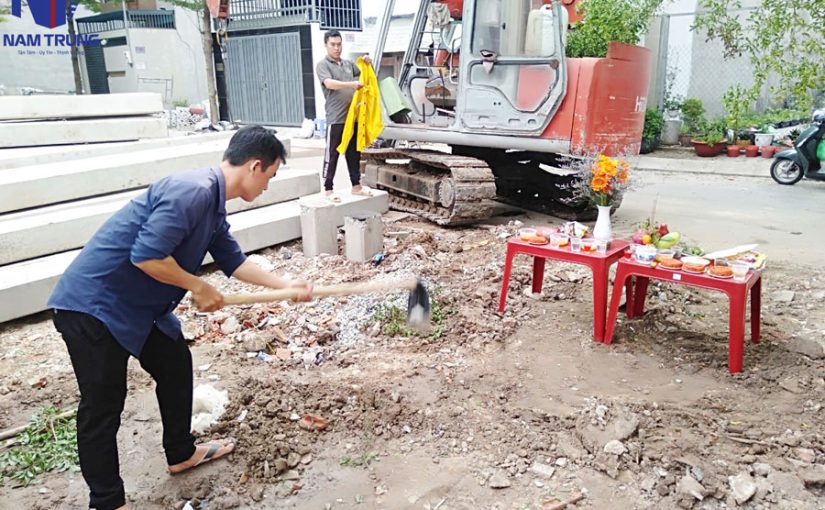 Hướng dẫn nghi thức làm phép khởi công xây nhà