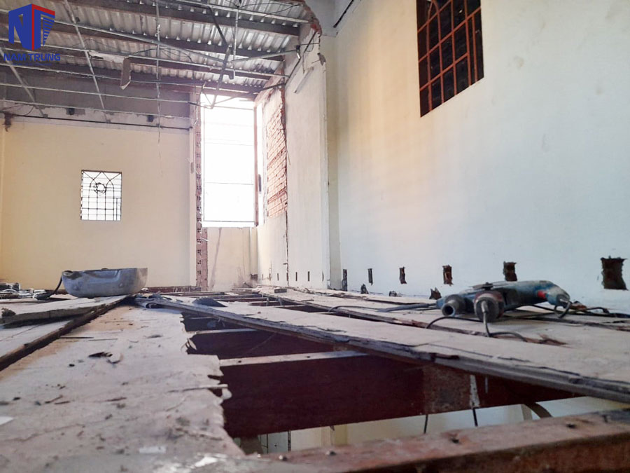 Sửa chữa cải tạo nhà phố 2 tầng nhà anh Tuấn ở Quận 12