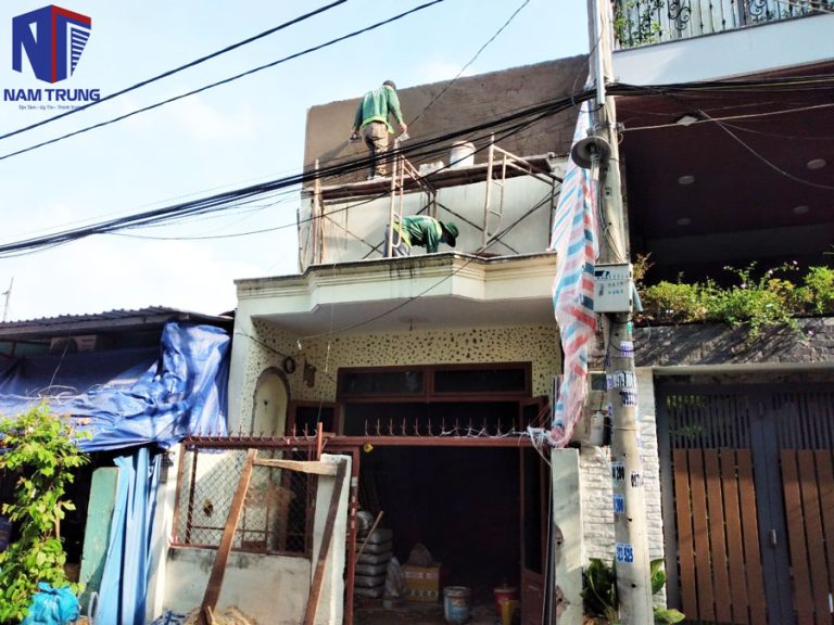 Sửa nhà cấp 4 thành nhà 2 tầng giải pháp mở rộng không gian sống tối ưu