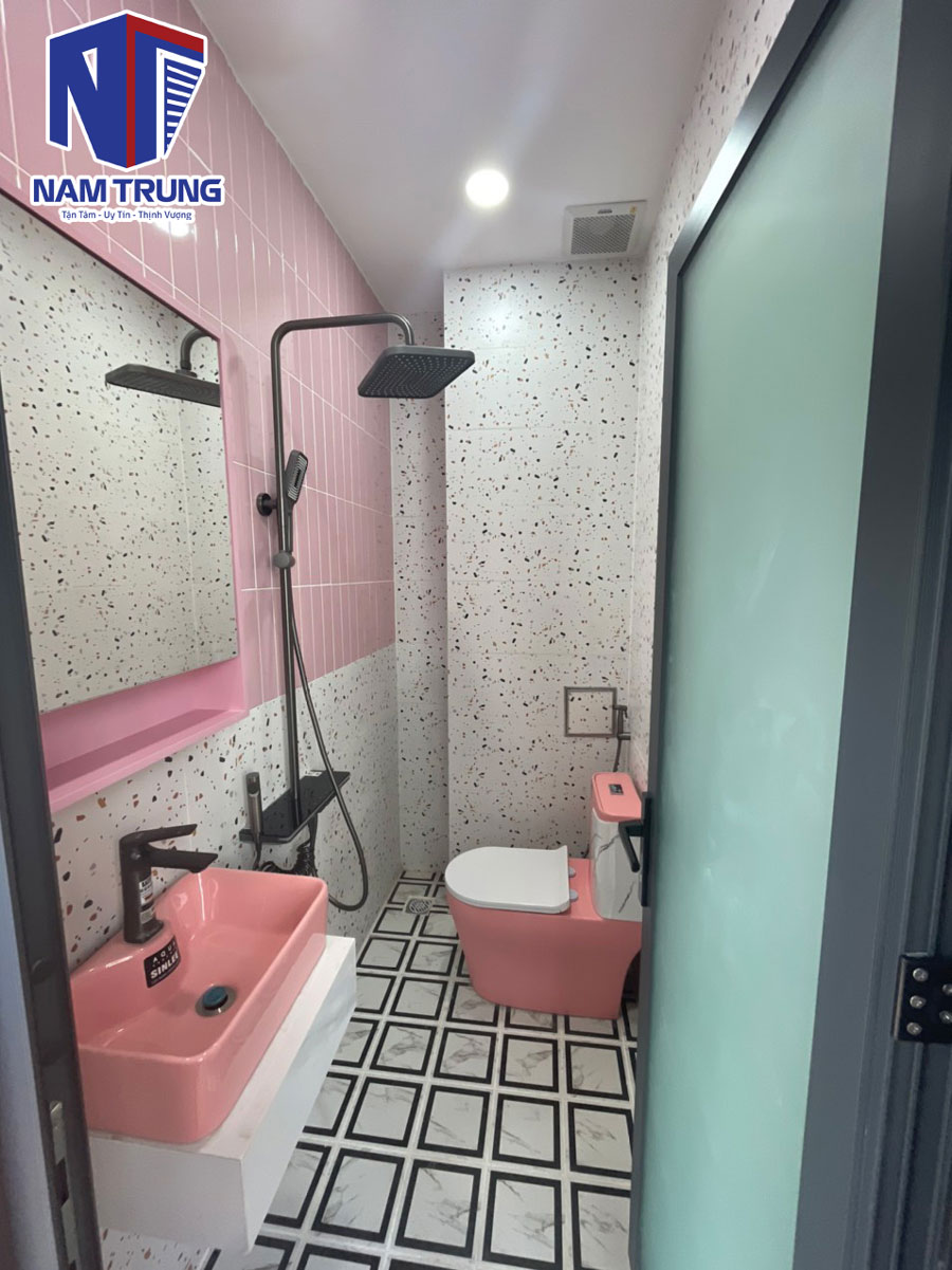 Bàn giao ngôi nhà phố vác góc 2 mặt tiền nhà anh Luân ở Quận Bình Tân