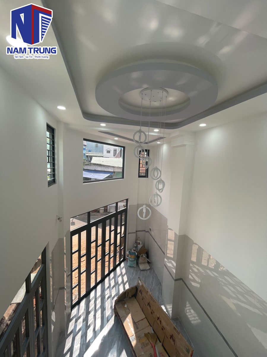 Bàn giao ngôi nhà phố vác góc 2 mặt tiền nhà anh Luân ở Quận Bình Tân