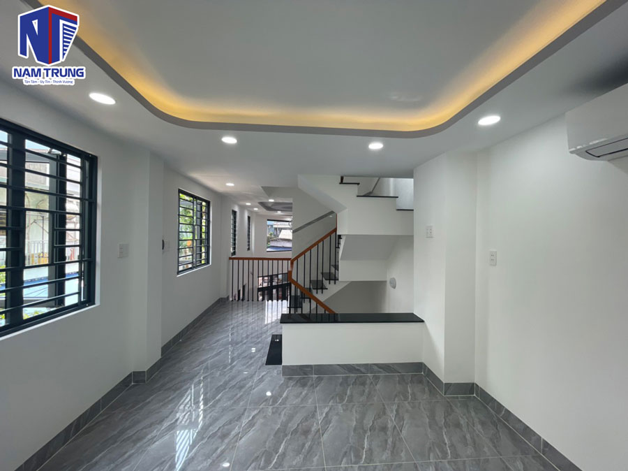 Bàn giao ngôi nhà phố vác góc 2 mặt tiền nhà anh Luân ở Quận Bình Tân
