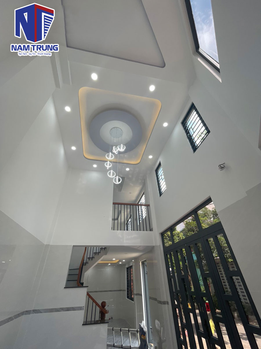 Bàn giao ngôi nhà phố vác góc 2 mặt tiền nhà anh Luân ở Quận Bình Tân