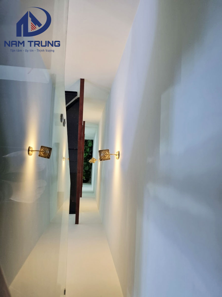 Bàn giao nhà phố 4 tầng tum sân thượng nhà anh Giang Quận Bình Tân