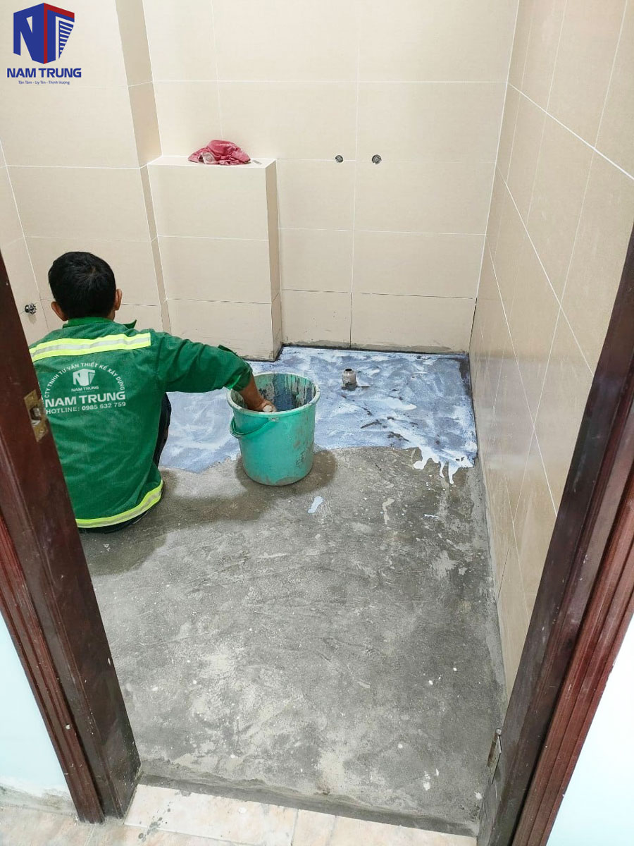 Sửa nhà 4 tầng nhà anh Ngọc Quận Tân Phú