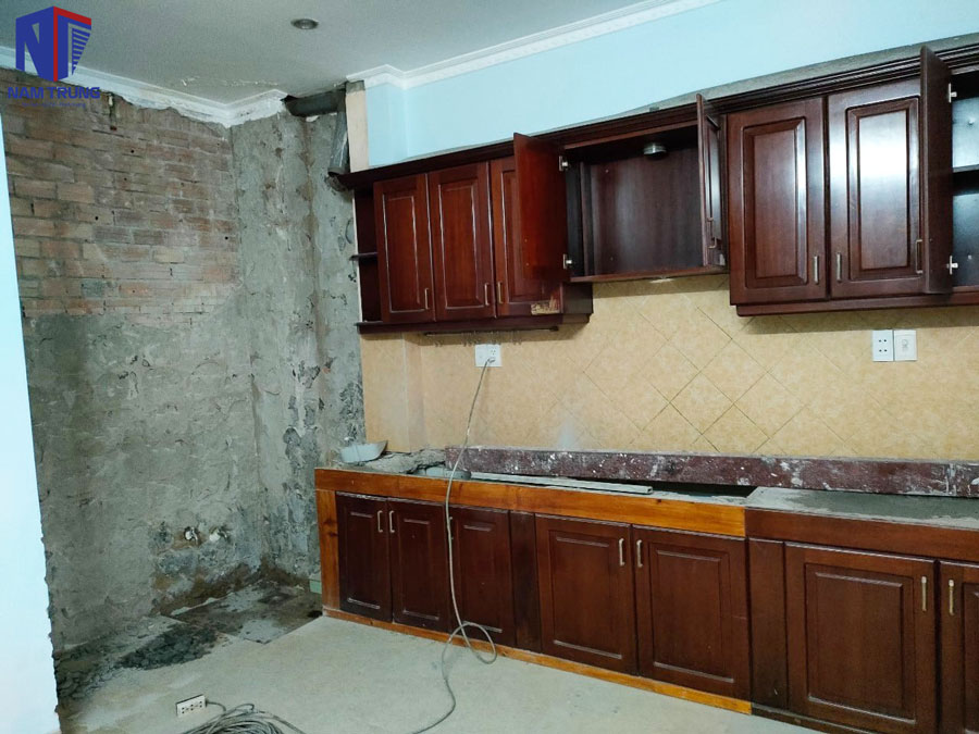 Sửa nhà 4 tầng nhà anh Ngọc Quận Tân Phú