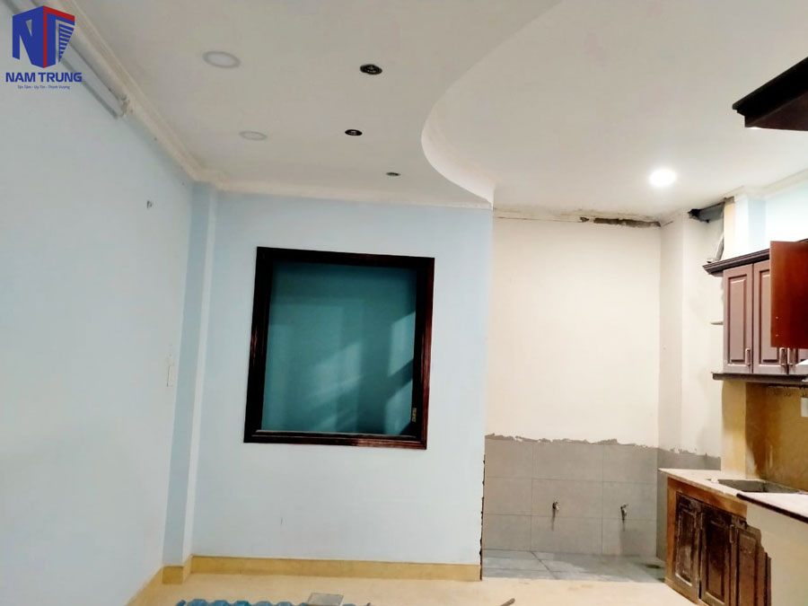 Sửa nhà 4 tầng nhà anh Ngọc Quận Tân Phú