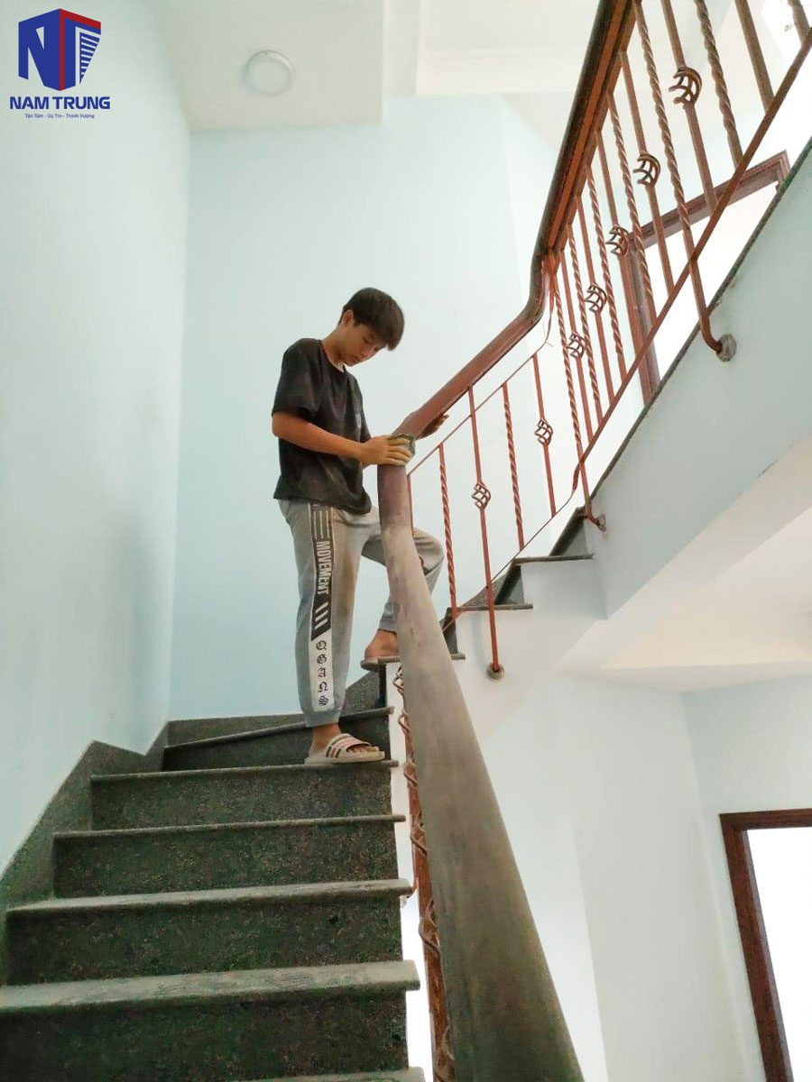 Sửa nhà 4 tầng nhà anh Ngọc Quận Tân Phú