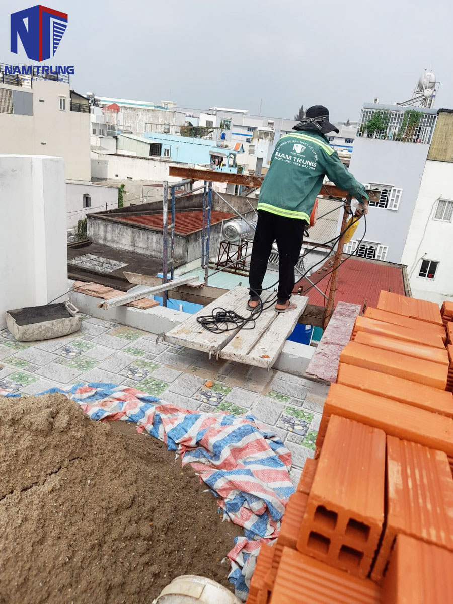 Sửa nhà anh Tân Quận Tân Phú
