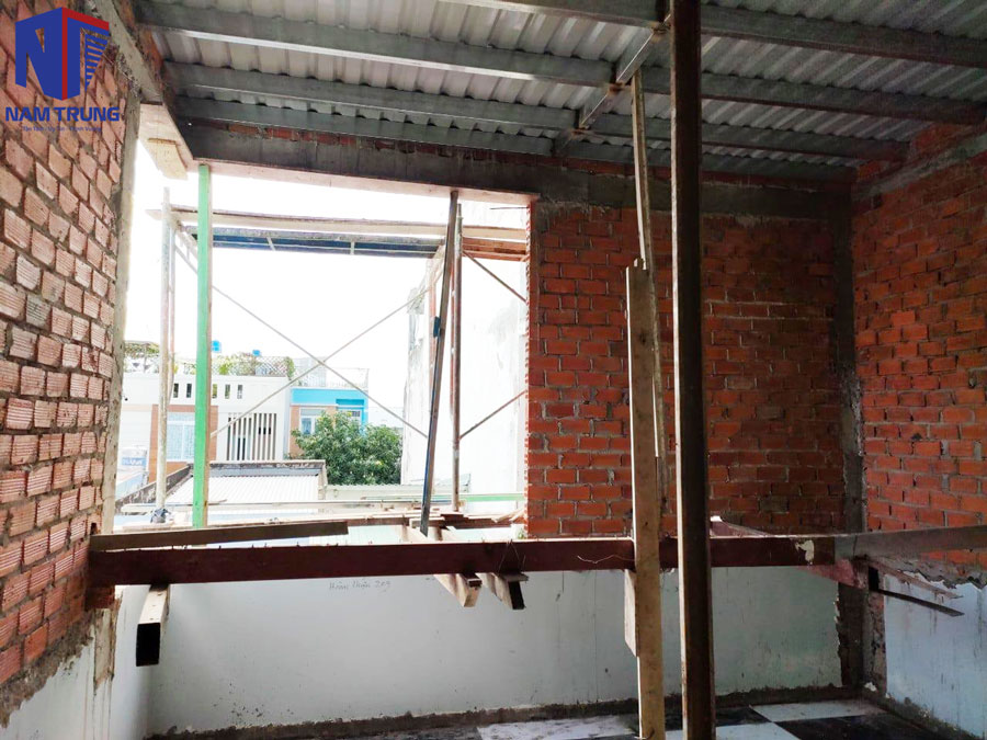 Sửa nhà anh Tân Quận Tân Phú
