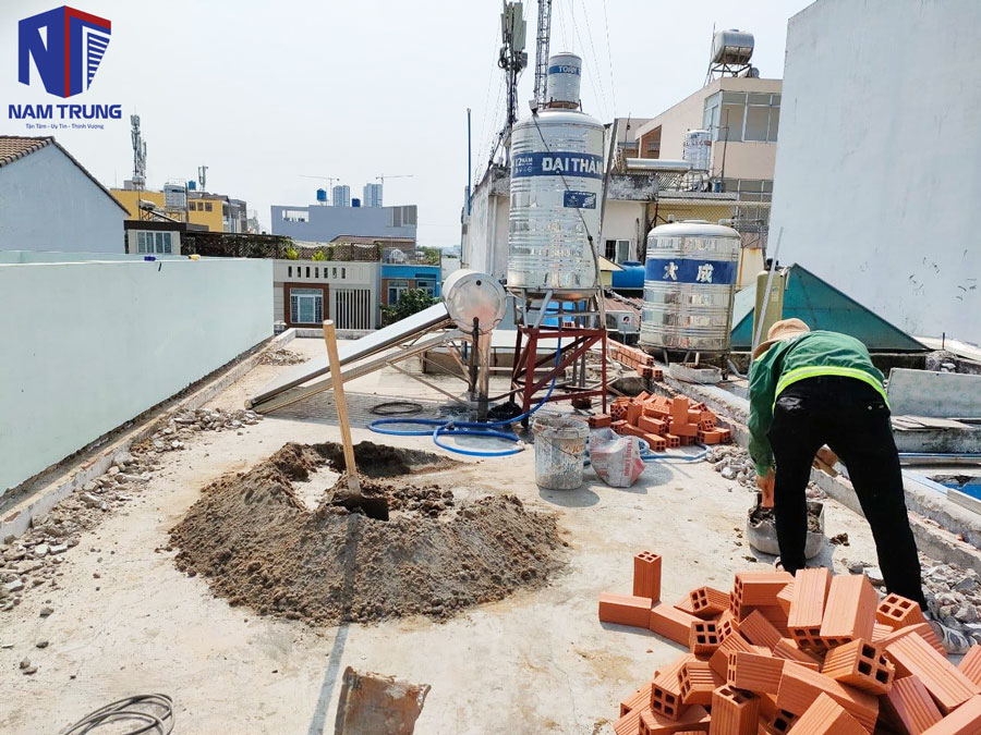 Sửa nhà anh Tân Quận Tân Phú