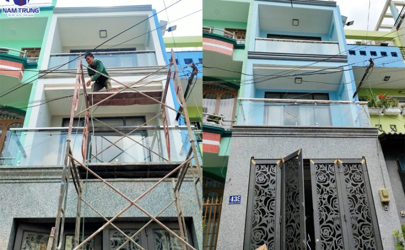 Sửa nhà anh Tân Quận Tân Phú