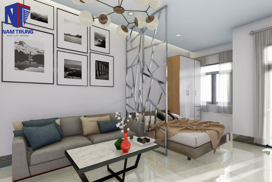 Mẫu thiết kế nhà nâng tầng nhà anh Thắng Quận 4