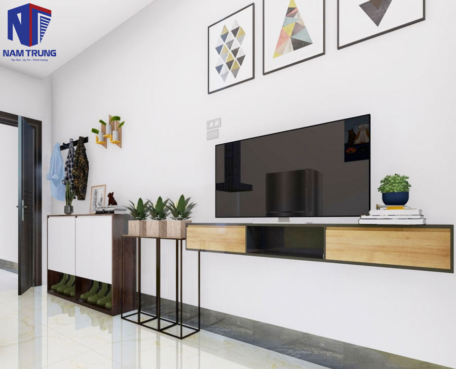 Mẫu thiết kế nhà nâng tầng nhà anh Thắng Quận 4