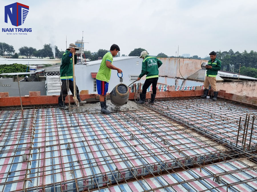 Sửa nhà nâng tầng nhà anh Thắng Quận 4