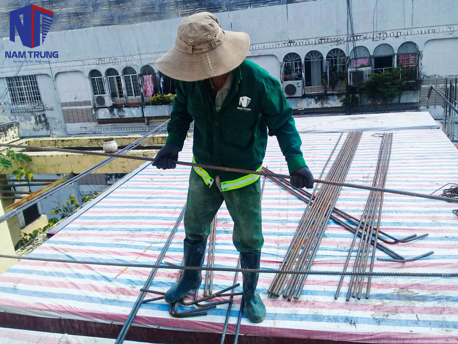 Sửa nhà nâng tầng nhà anh Thắng Quận 4