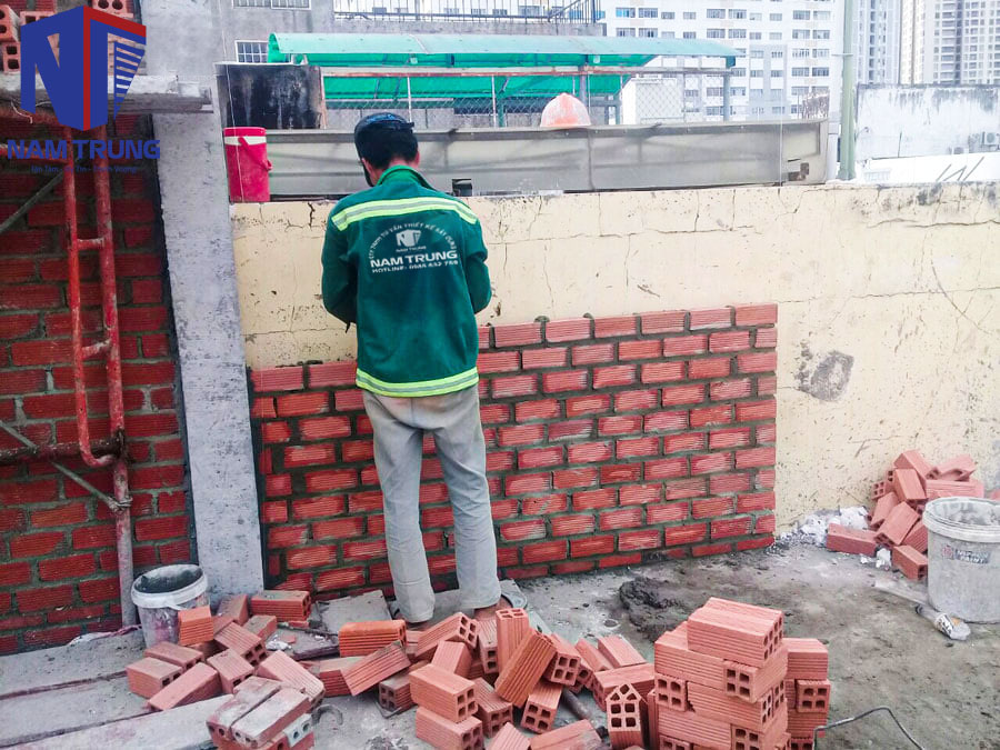 Sửa nhà nâng tầng nhà anh Thắng Quận 4