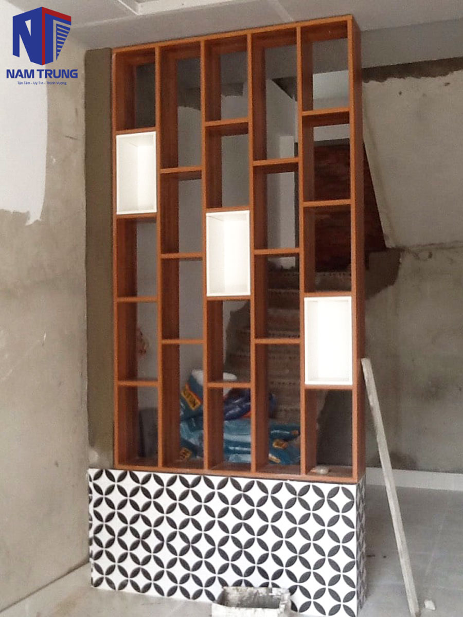Thi công xây dựng nhà phố 1 trệt 2 lầu tum nhà anh Tiến Quận 12