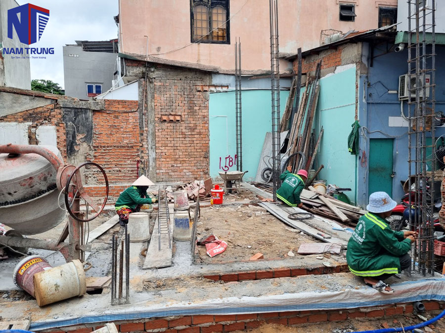 Thi công nhà anh Tuyển Thành Phố Thủ Đức