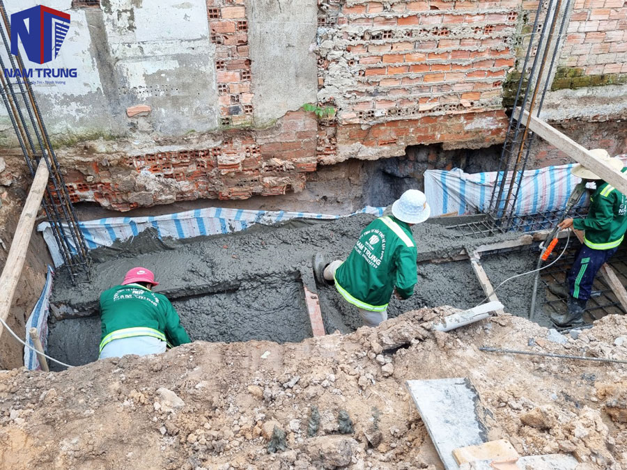 Thi công nhà anh Tuyển Thành Phố Thủ Đức