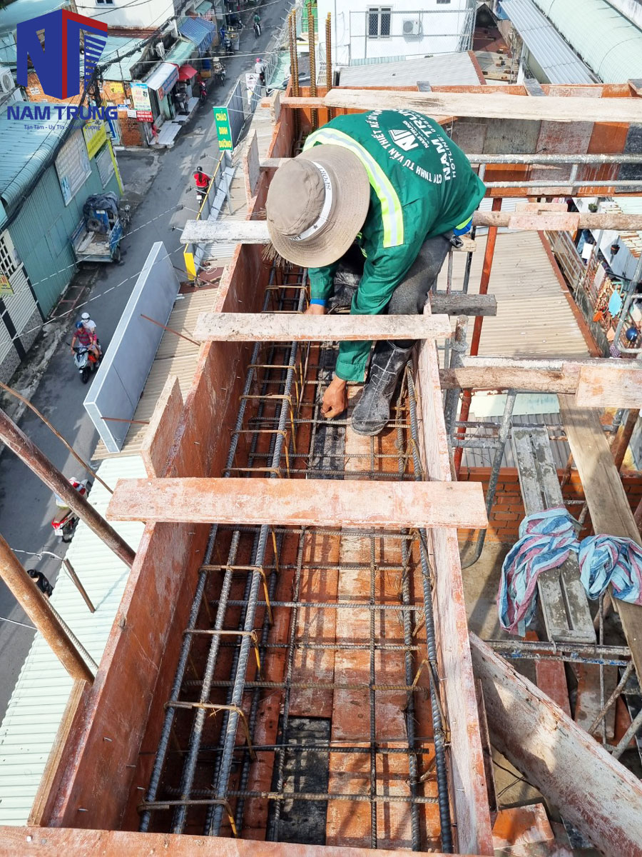 Thi công nhà anh Tuyển Thành Phố Thủ Đức