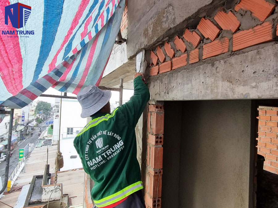 Thi công nhà anh Tuyển Thành Phố Thủ Đức