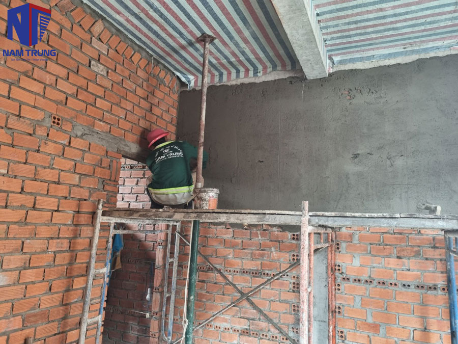 Thi công nhà anh Tuyển Thành Phố Thủ Đức