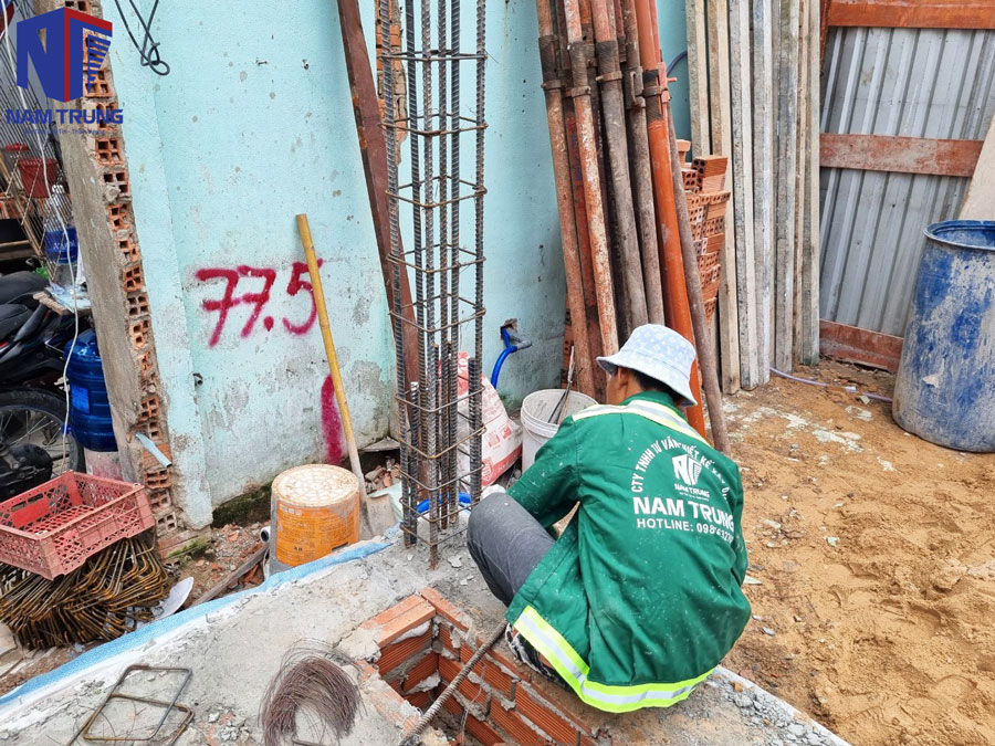 Thi công nhà anh Tuyển Thành Phố Thủ Đức