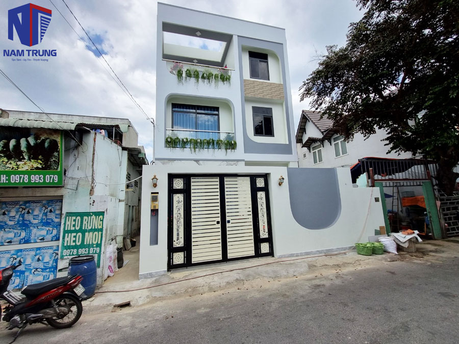Hoàn thiện nhà phố 1 trệt 2 lầu nhà anh Tuyển Thành Phố Thủ Đức