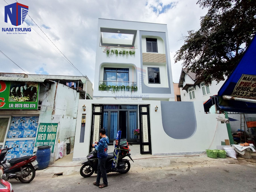 Hoàn thiện nhà phố 1 trệt 2 lầu nhà anh Tuyển Thành Phố Thủ Đức