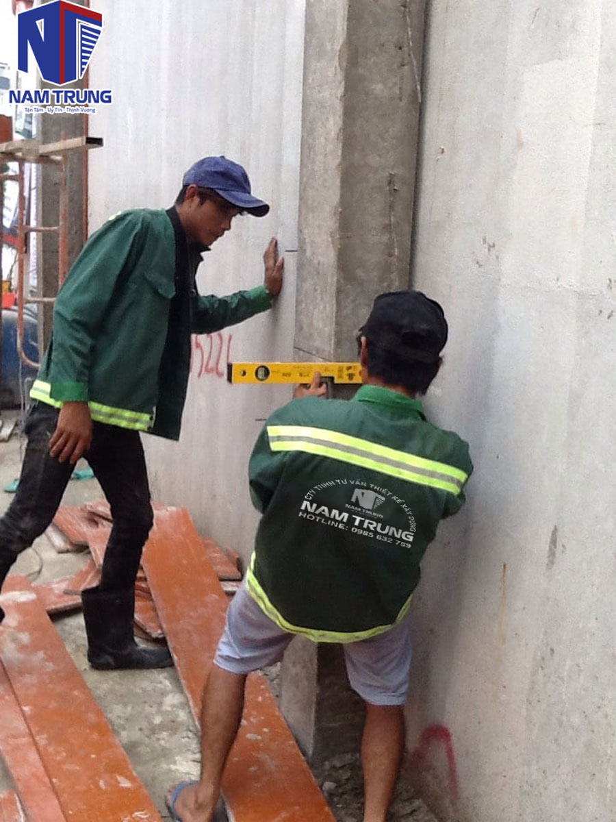 Xây dựng nhà phố 4 tầng nhà chị Hoa Quận Gò Vấp