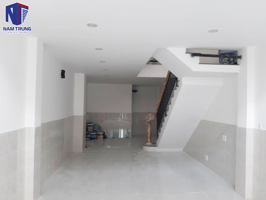 Xây dựng nhà phố 4 tầng nhà chị Hoa Quận Gò Vấp