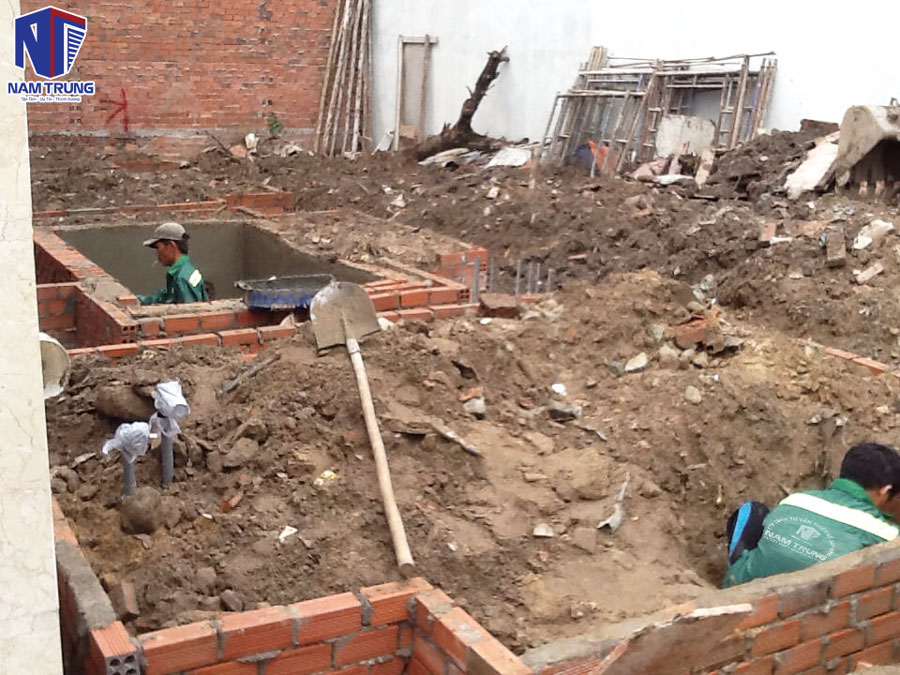 Xây dựng nhà phố 4 tầng nhà chị Hoa Quận Gò Vấp