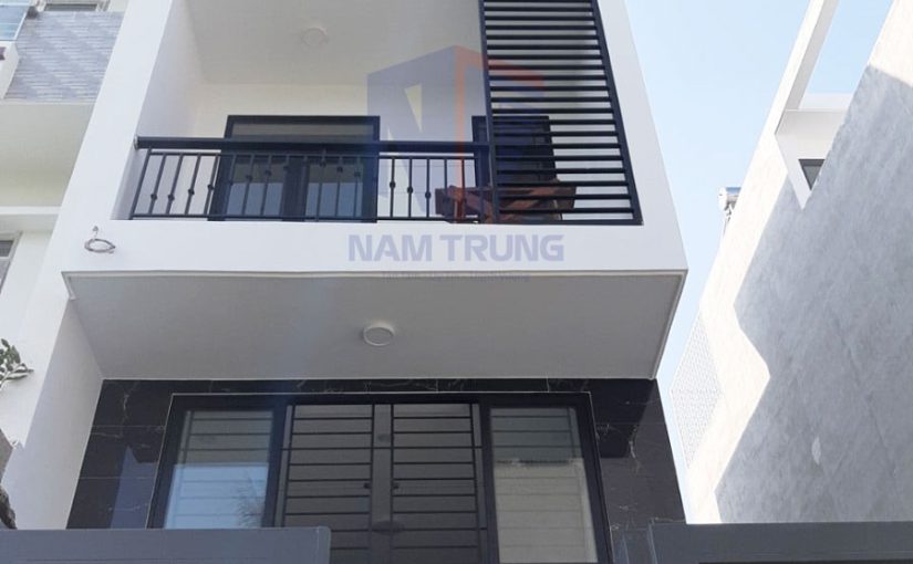 Xây dựng nhà phố 4 tầng nhà chị Hoa Quận Gò Vấp