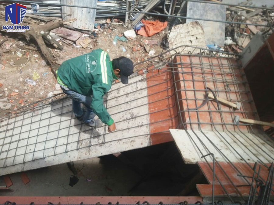 Xây dựng nhà phố 4 tầng nhà chị Hoa Quận Gò Vấp