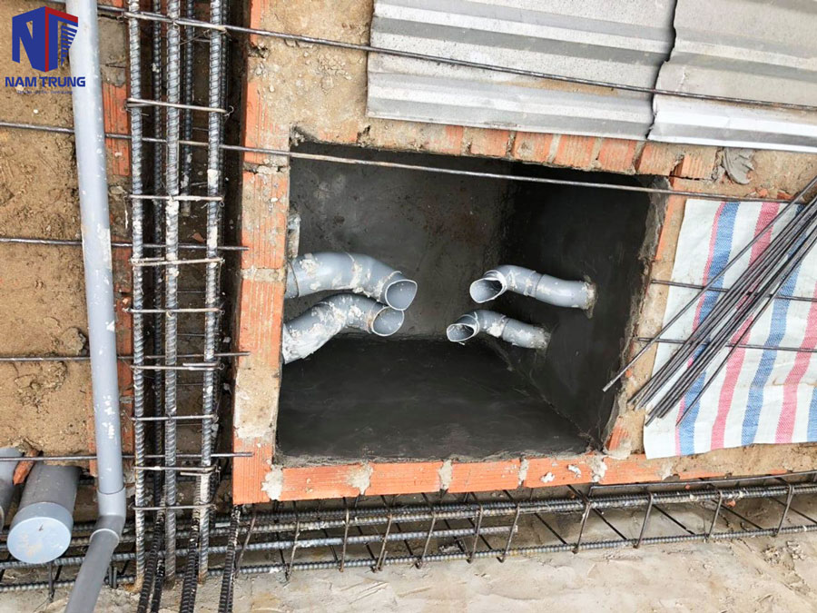 Qúa trình thi công xây nhà phần thô 1 trệt 2 lầu tum nhà chị Trâm Quận 12