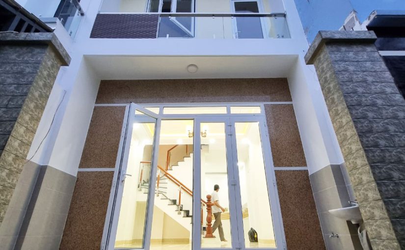 Xây dựng trọn gói nhà phố 3 tầng nhà anh Đắc Huyện Nhà Bè