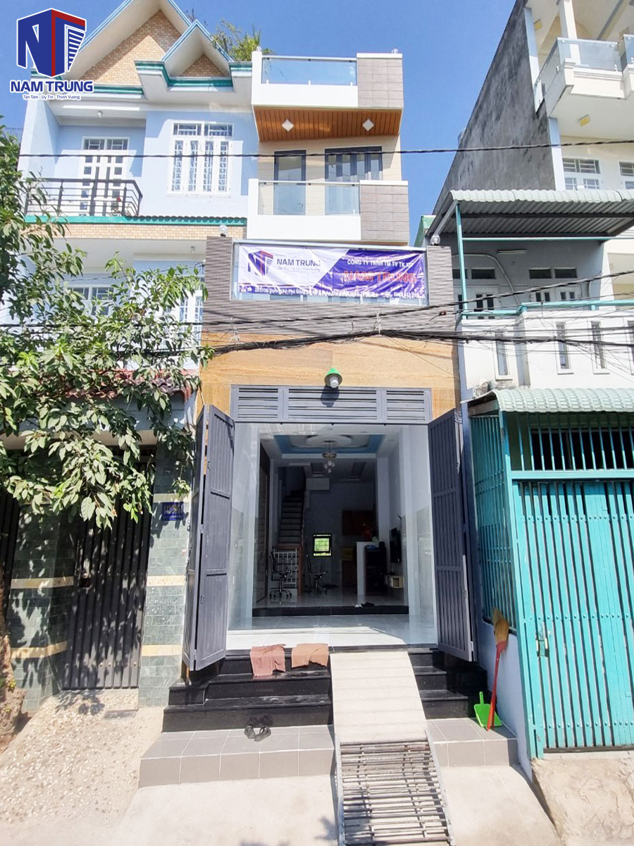 Công trình xây nhà trọn gói của Nam Trung