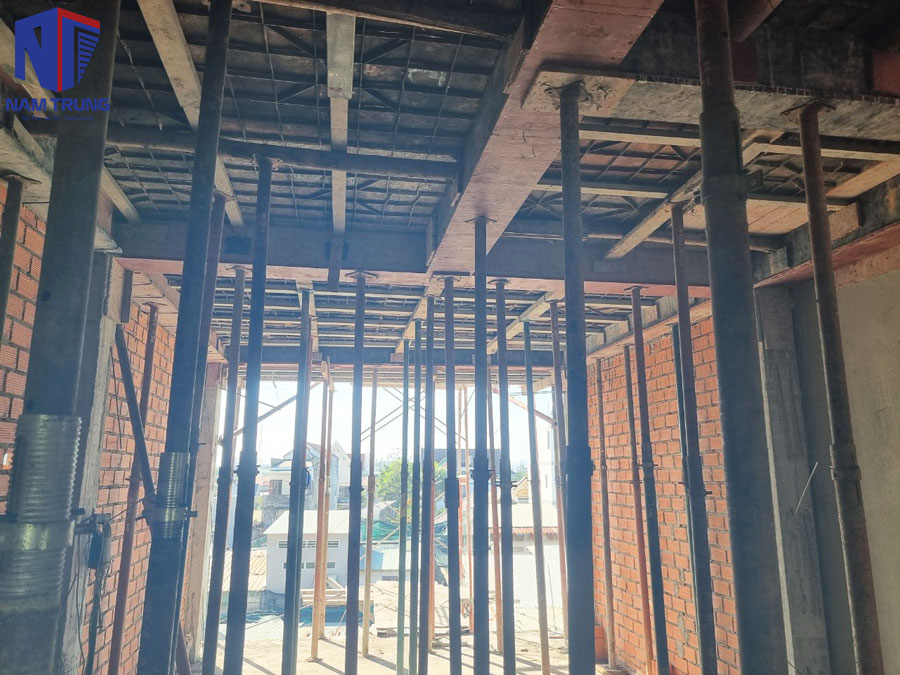 Thi công xây dựng nhà chị Lan Quận 12