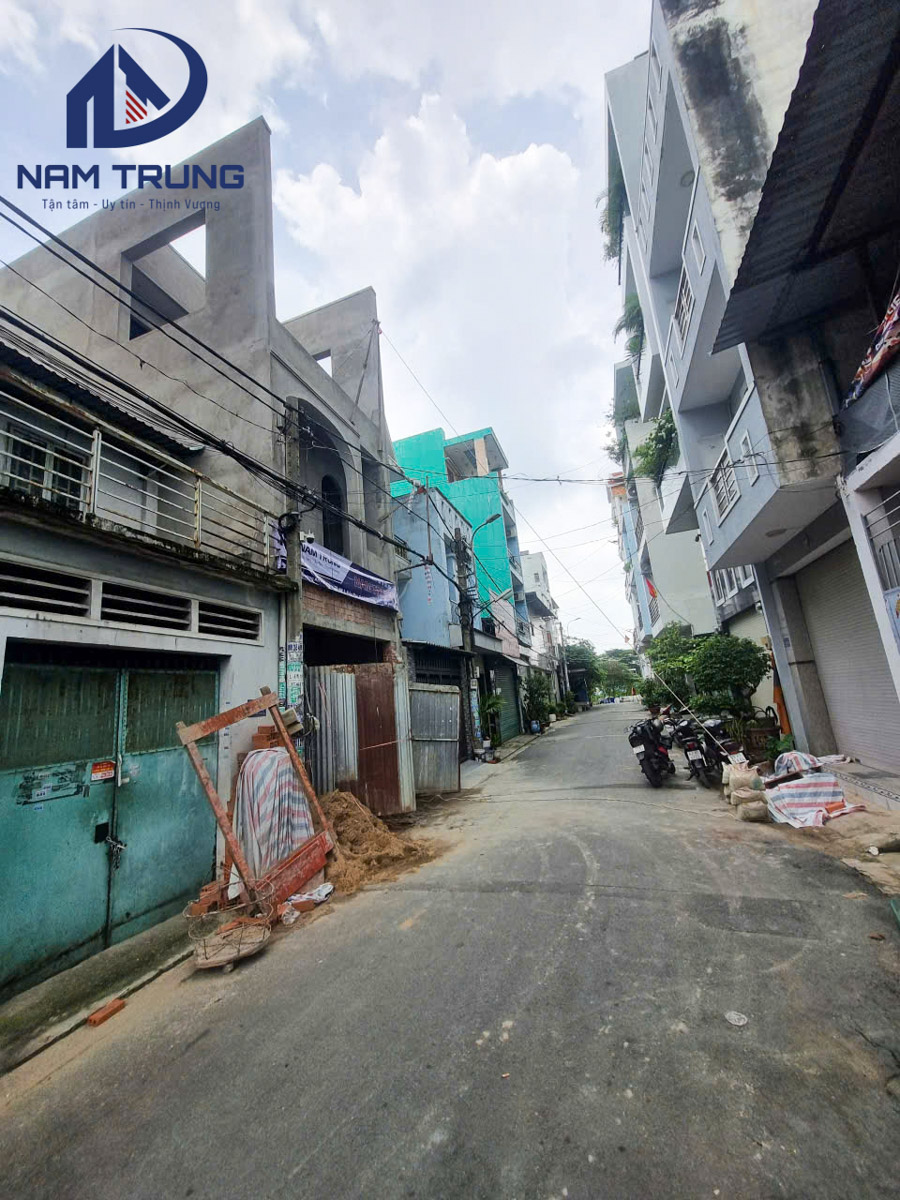 Thi công xây dựng nhà phố 1 trệt 2 lầu 4x15m nhà chị Hằng ở Quận Bình Tân