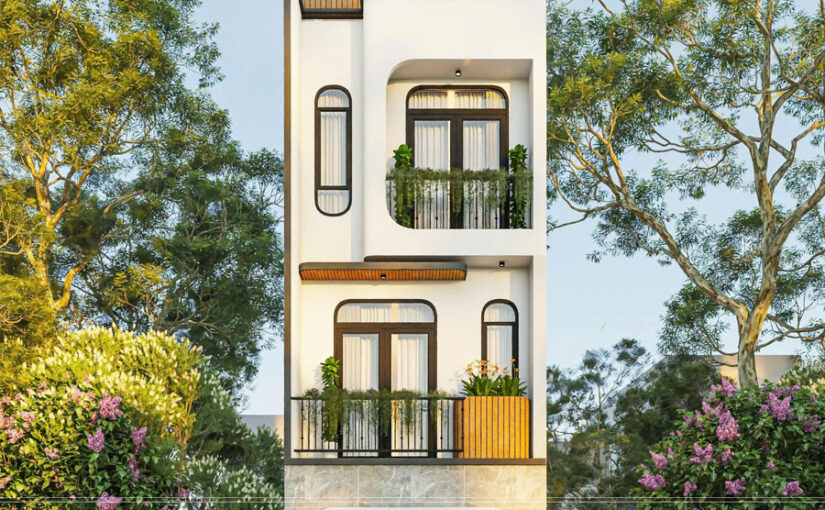 Mẫu nhà phố 1 trệt 2 lầu sân thượng 4×12.5m của anh Tân – Quận Bình Tân