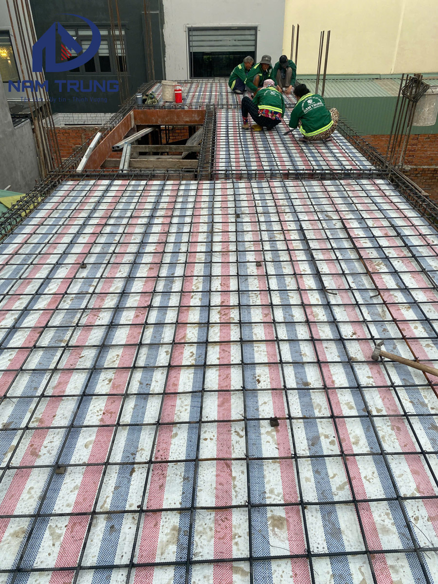 Tiến độ thi công xây dựng nhà phố 1 trệt 2 lầu 4x16m – Nhà chị Thảo tại Quận Bình Tân