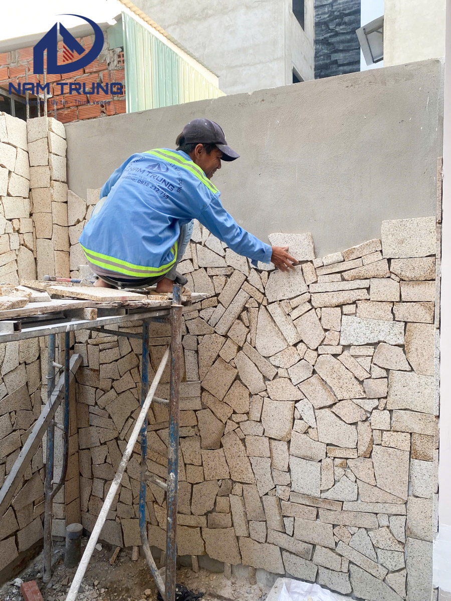 Hình ảnh thi công hoàn thiện công trình nhà chị Thảo