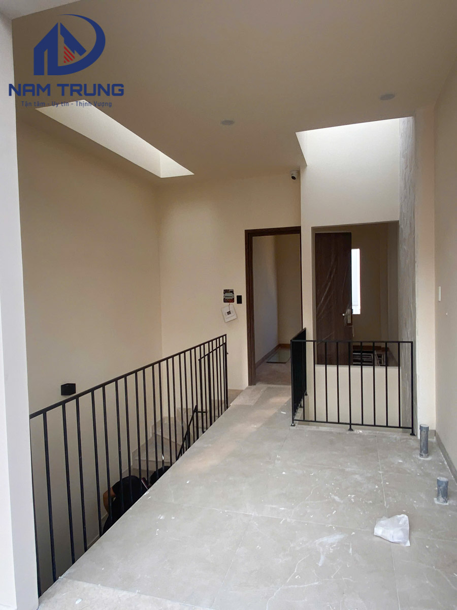 Hình ảnh thi công hoàn thiện công trình nhà chị Thảo