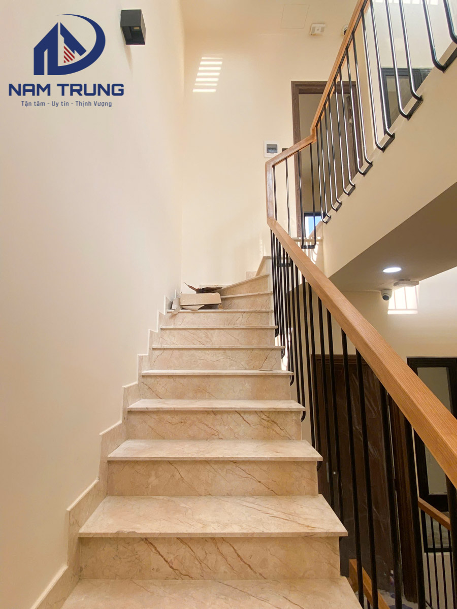 Hình ảnh thi công hoàn thiện công trình nhà chị Thảo