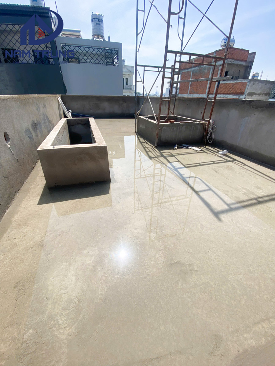 Tiến độ thi công xây dựng nhà phố 1 trệt 2 lầu 4x16m – Nhà chị Thảo tại Quận Bình Tân